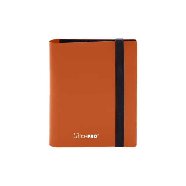 ultra-pro-eclipse-2-pocket-pro-binder-pumpkin-orange-kartenalbum image 1