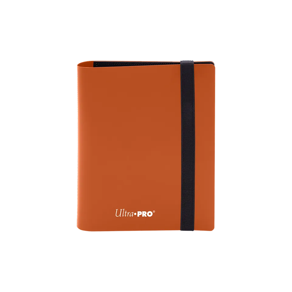 ultra-pro-eclipse-2-pocket-pro-binder-pumpkin-orange-kartenalbum image 1