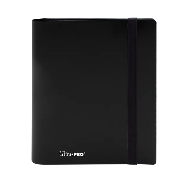 ultra-pro-eclipse-4-pocket-pro-binder-jet-black-sammelalbum-f-r-160-karten image 1