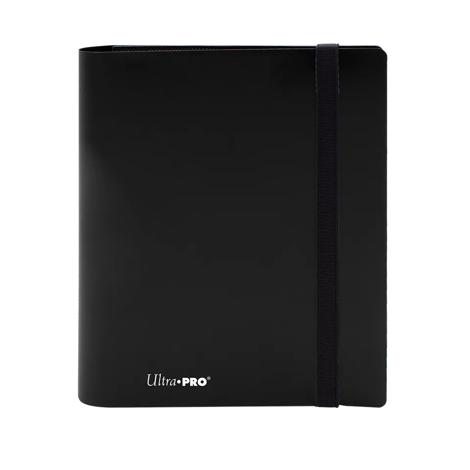 ultra-pro-eclipse-4-pocket-pro-binder-jet-black-sammelalbum-f-r-160-karten image 1