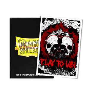 dragon-shield-play-to-win-skull-brushed-art-sleeves-standard-size image 2