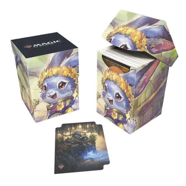 ultra-pro-bloomburrow-ms-bumbleflower-commander-100-deck-box-f-r-magic-the-gathe image 1