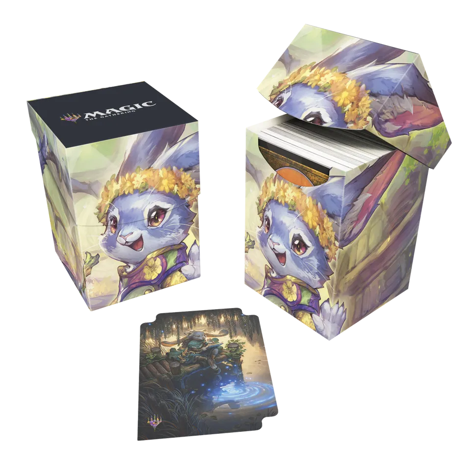 ultra-pro-bloomburrow-ms-bumbleflower-commander-100-deck-box-f-r-magic-the-gathe image 1
