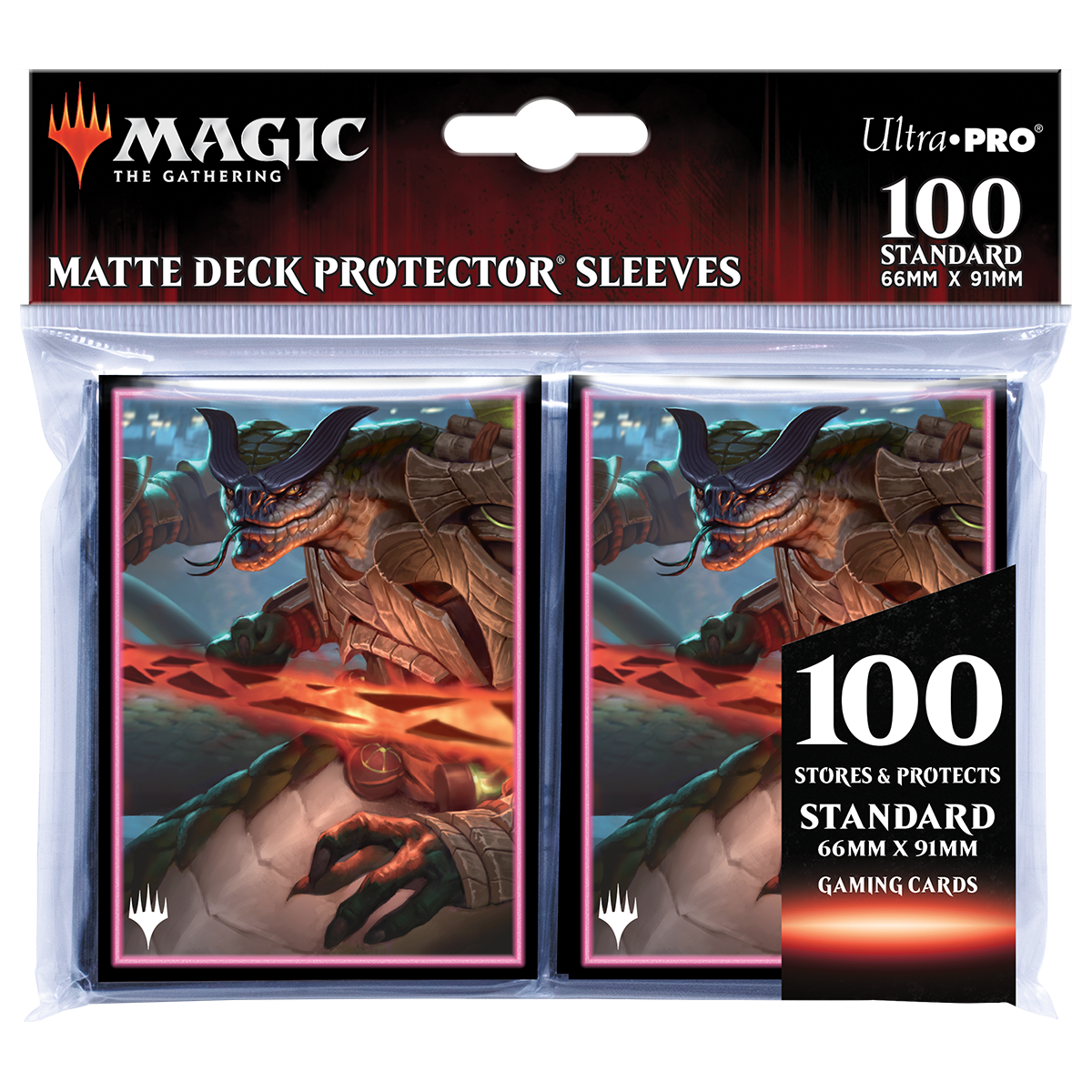 ultra-pro-kamigawa-neon-dynasty-chishiro-the-shattered-blade-standard-deck-prote image 2