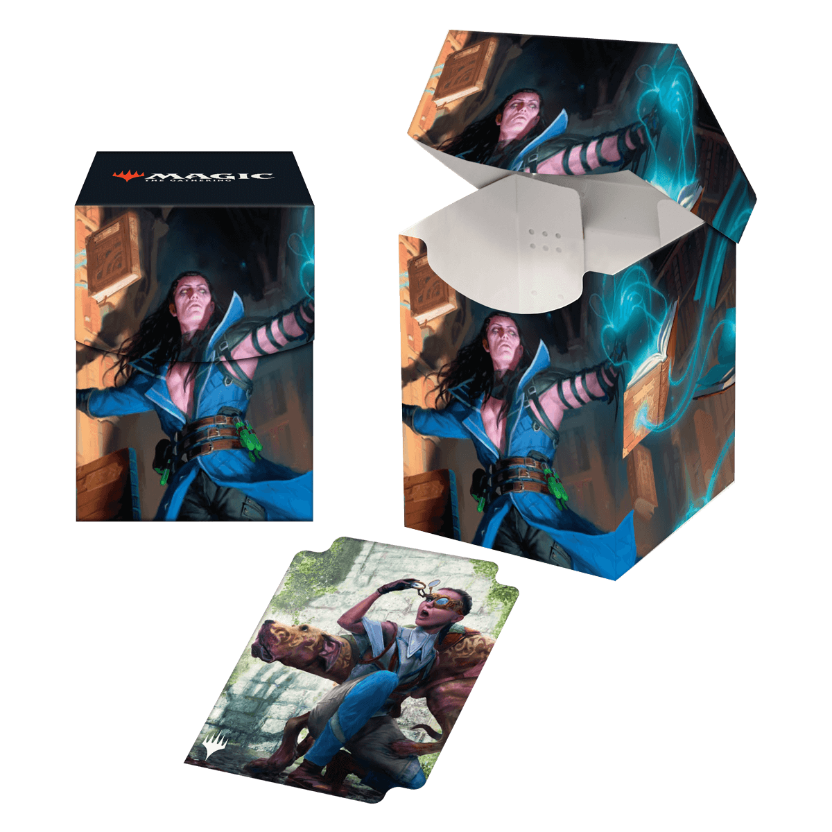 ultra-pro-100-deck-box-murders-at-karlov-manor-mirko-obsessive-theorist-f-r-magi image 1