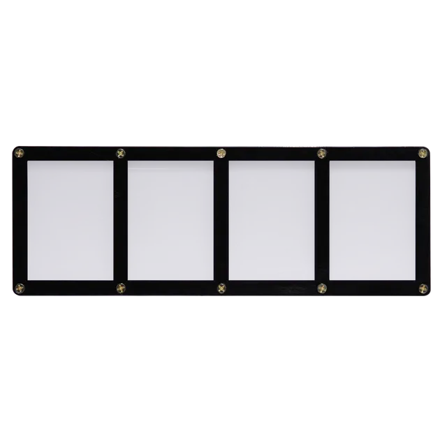 ultra-pro-4-card-black-frame-screwdown-kartenhalter image 1