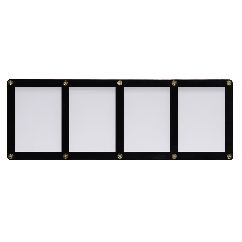ultra-pro-4-card-black-frame-screwdown-kartenhalter image 1