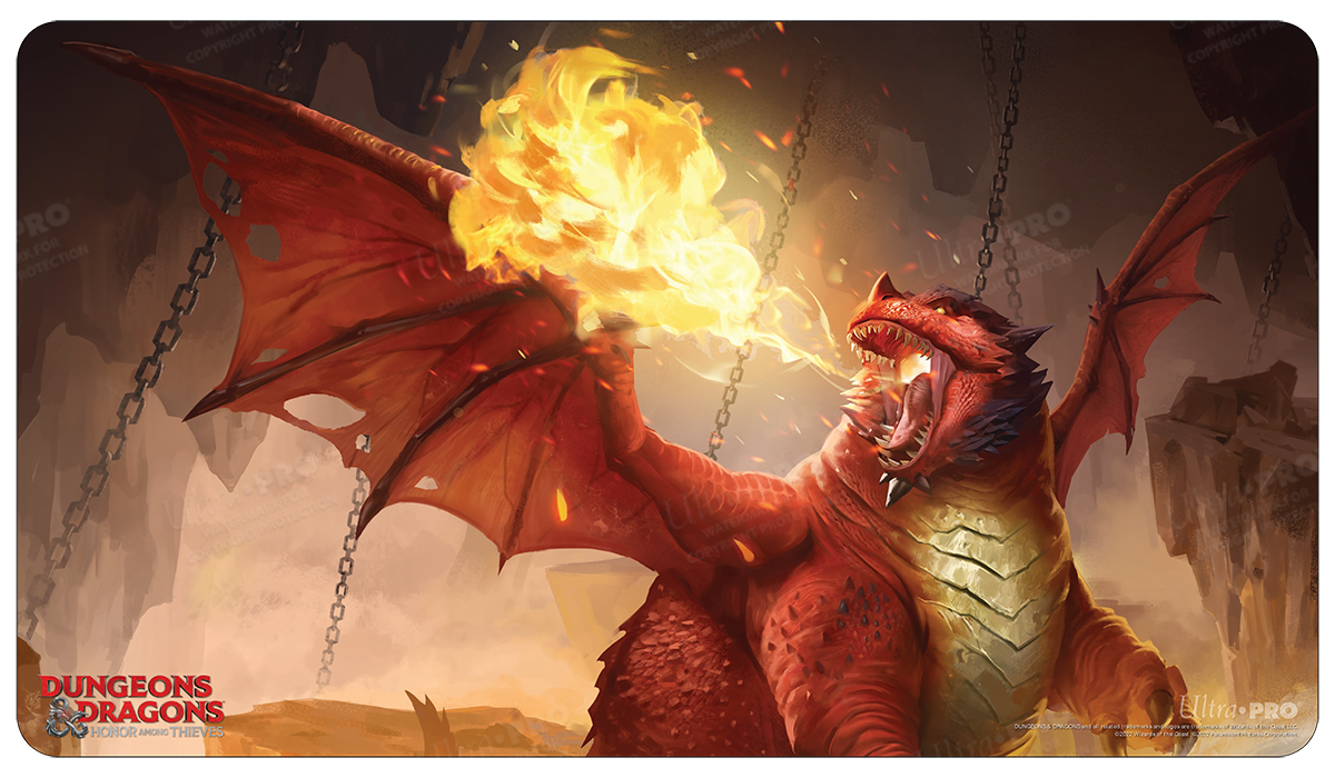 ultra-pro-dungeons-dragons-honor-among-thieves-themberchaud-playmat image 1