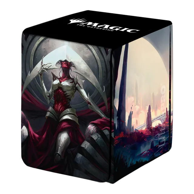 ultra-pro-alcove-flip-deck-box-magic-the-gathering-phyrexia-elesh-norn image 1