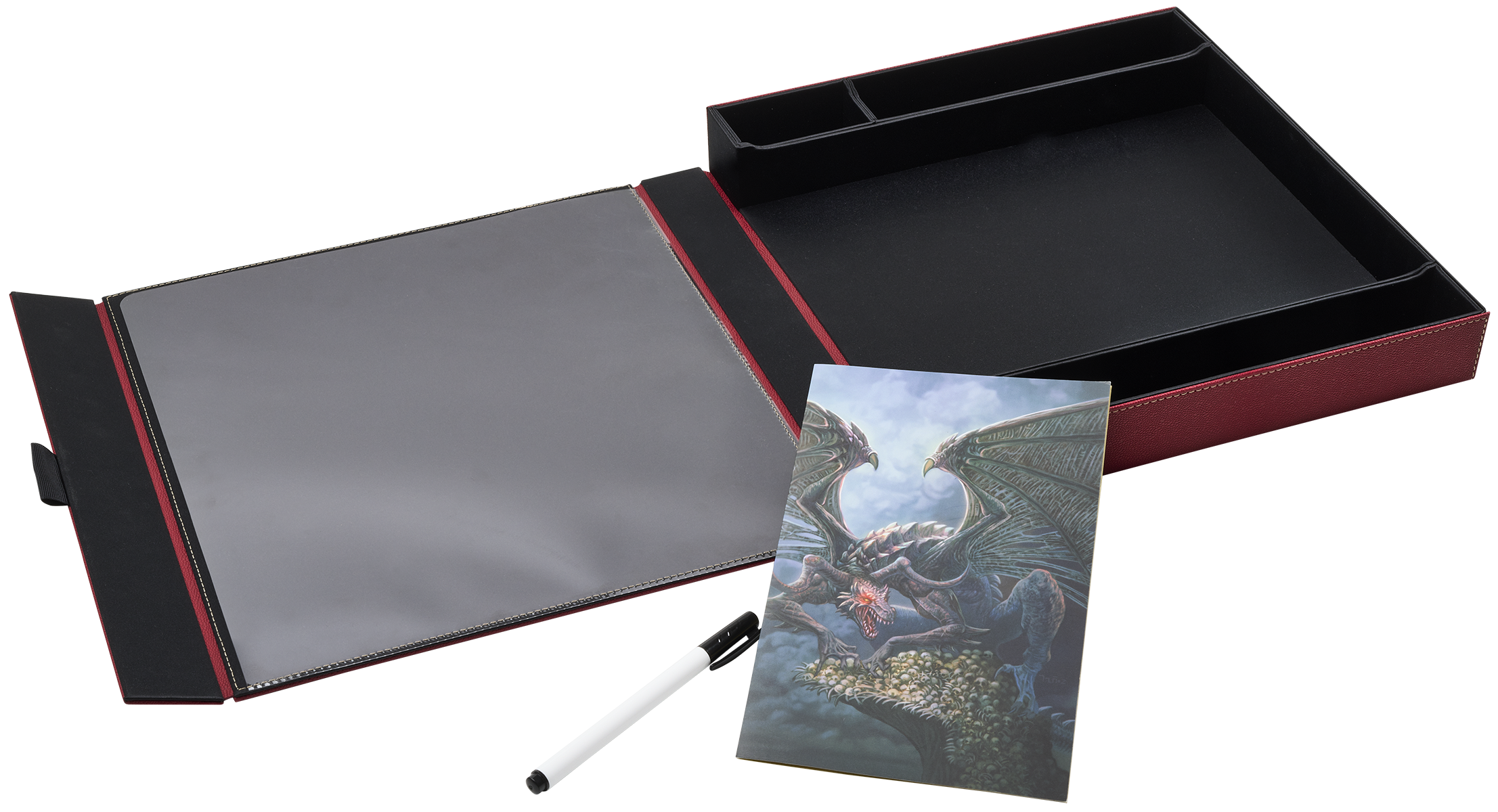 dragon-shield-player-companion-blood-red-rpg-box image 3