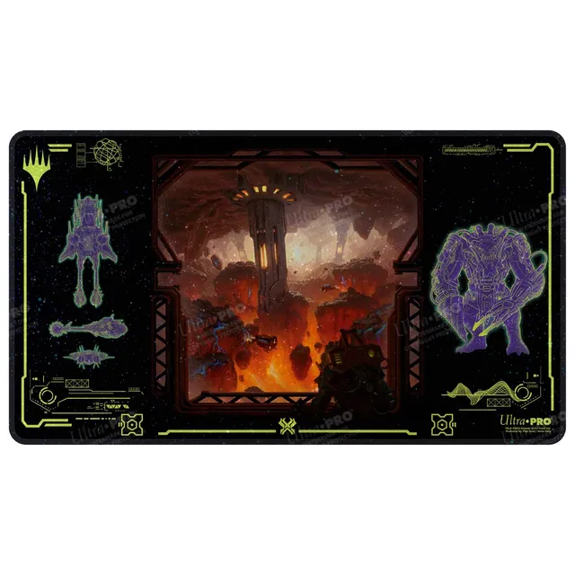 ultra-pro-edge-of-eternities-kavaron-memorial-world-holofoil-spielmatte-f-r-magi image 1