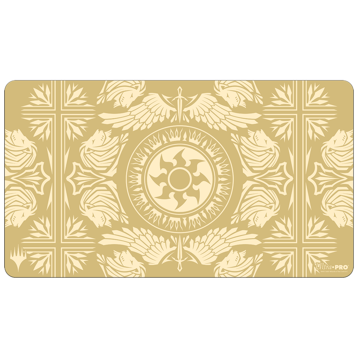 ultra-pro-mana-7-plains-standard-gaming-playmat-f-r-magic-the-gathering image 1
