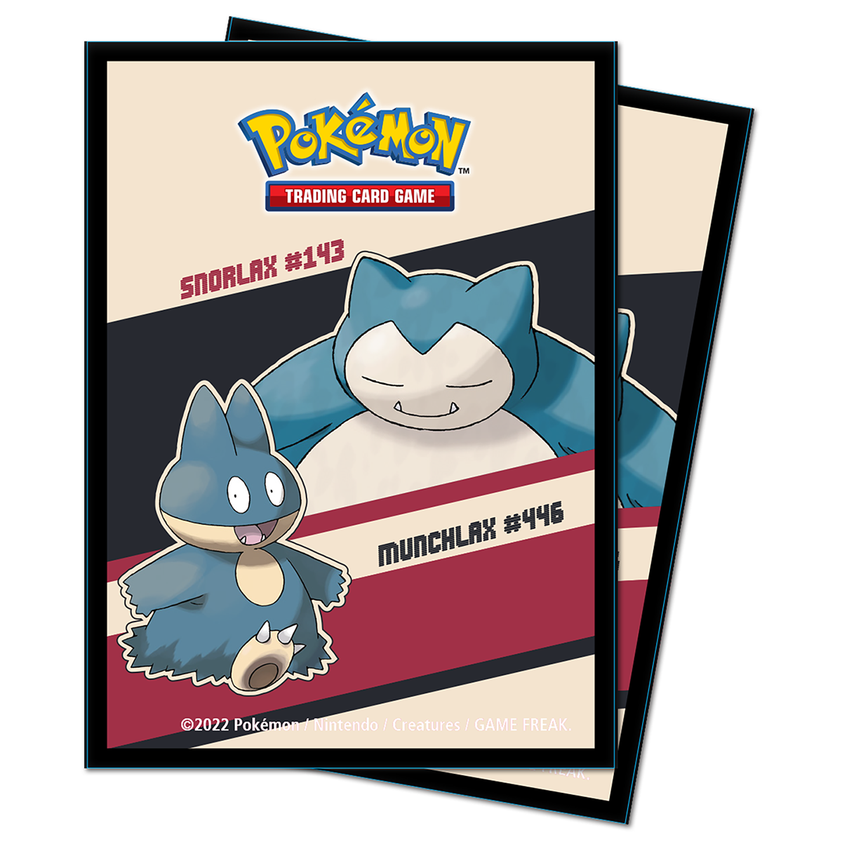 ultra-pro-snorlax-and-munchlax-standard-deck-protector-sleeves-65ct-f-r-pok-mon image 1