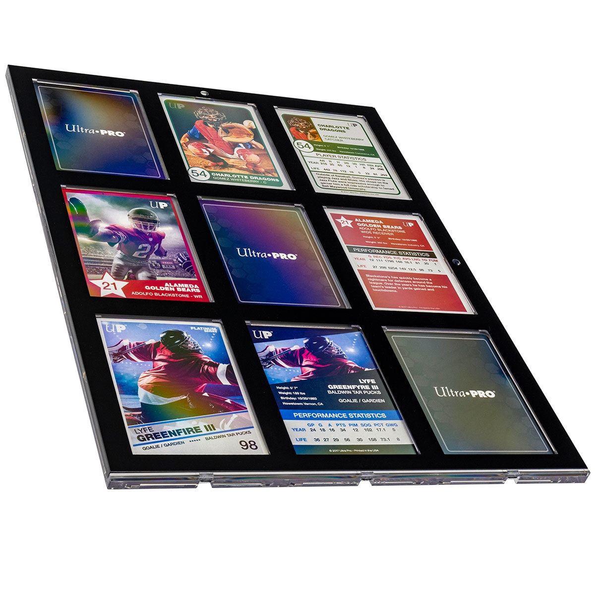 ultra-pro-35pt-9-card-black-border-one-touch-magnet-halter-mit-uv-schutz image 2