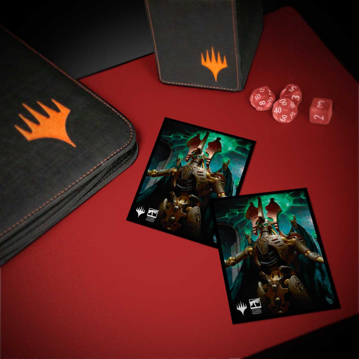 ultra-pro-warhammer-40k-szarekh-the-silent-king-standard-deck-protector-sleeves- image 3