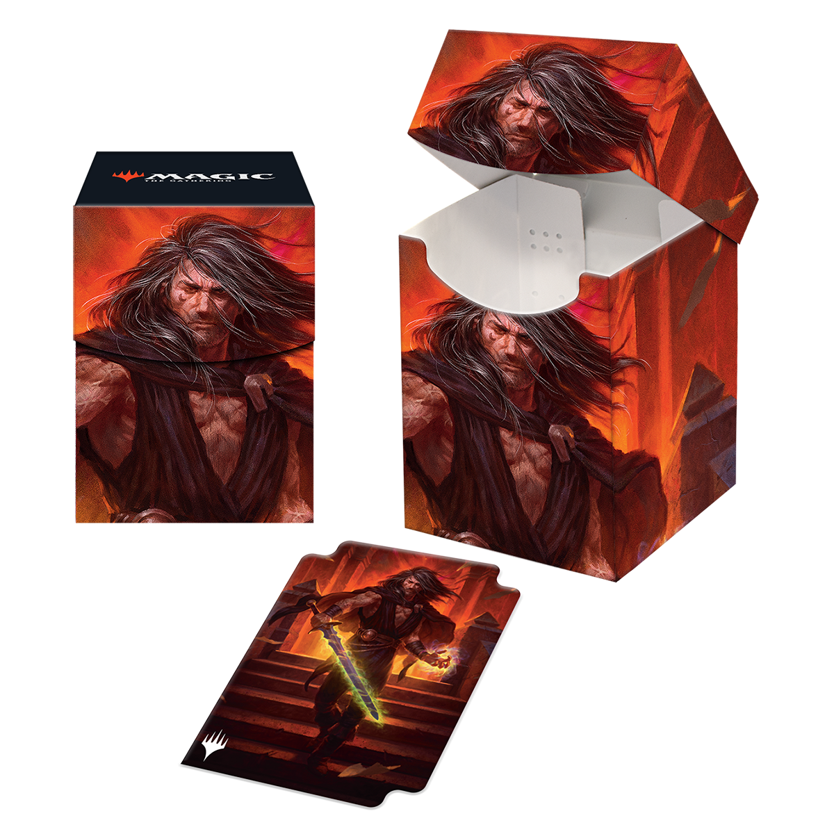 ultra-pro-100-deck-box-dominaria-united-jared-carthalion-f-r-magic-the-gathering image 1
