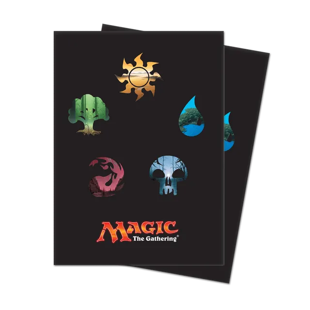 ultra-pro-mana-5-symbol-standard-deck-protector-sleeves-80ct-66-x-91-mm-f-r-magi image 1