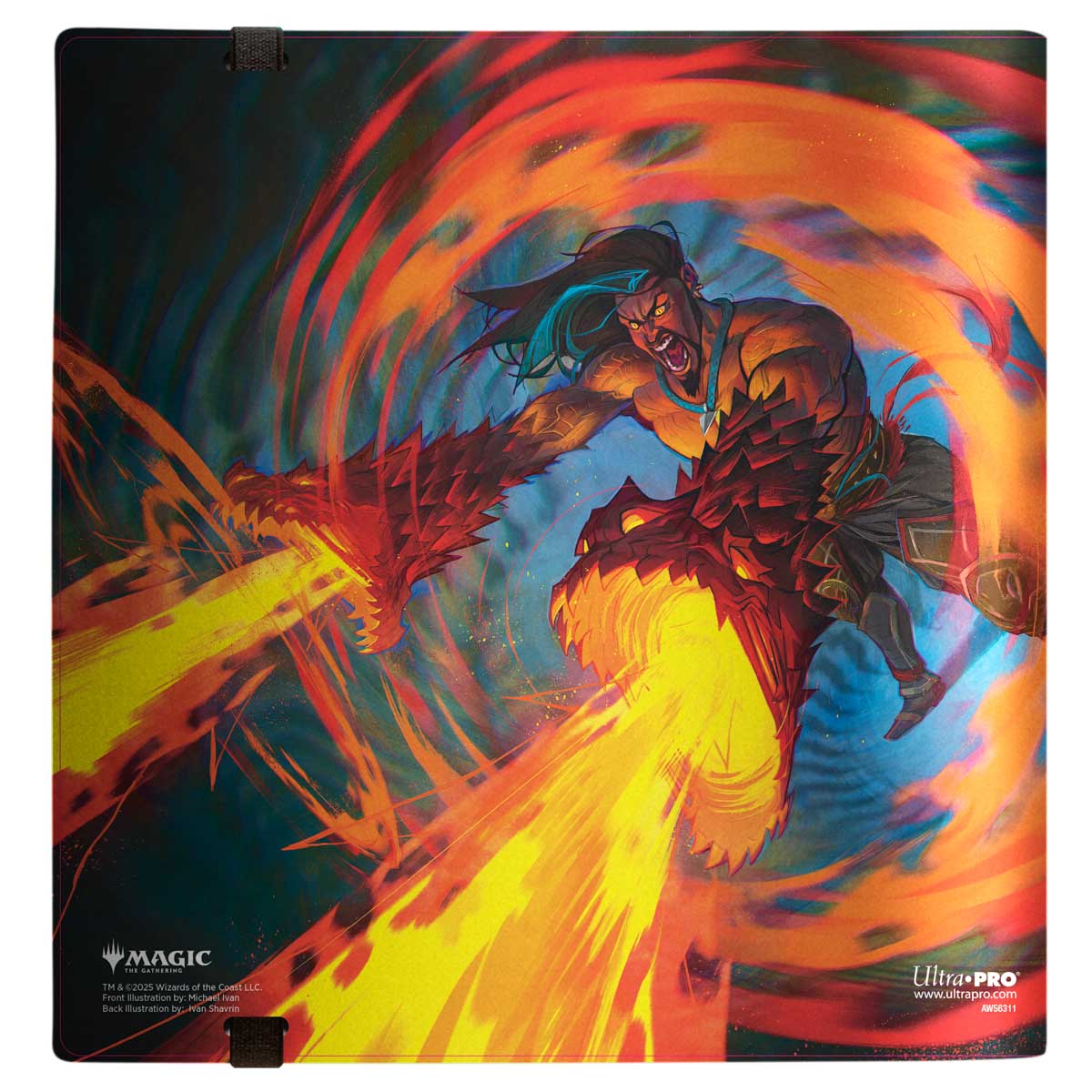 ultra-pro-tarkir-dragonstorm-collector-key-art-12-pocket-pro-binder-f-r-magic-th image 2