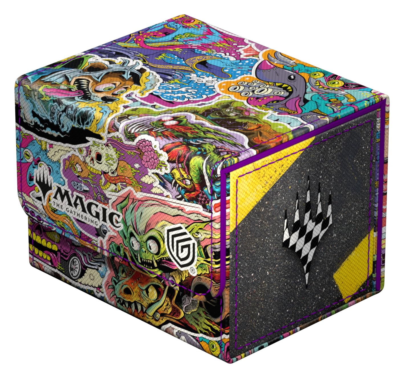 ultimate-guard-sidewinder-100-deckbox-magic-the-gathering-aetherdrift-revved-up- image 2