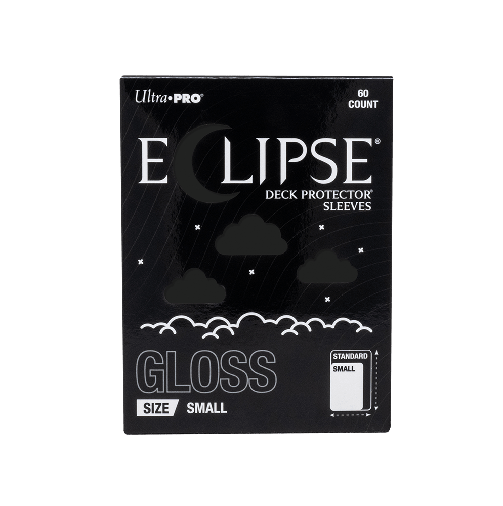 ultra-pro-eclipse-gloss-small-deck-protector-jet-black-60-st-ck image 1
