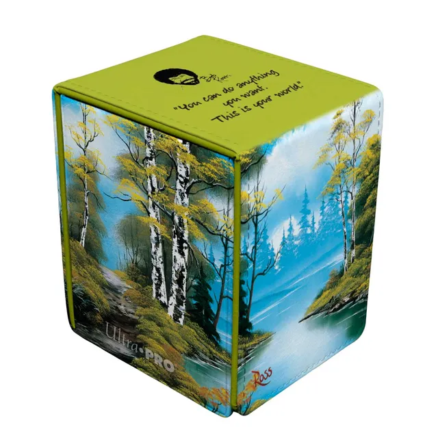 ultra-pro-bob-ross-alcove-flip-deck-box-lakeside-path image 1