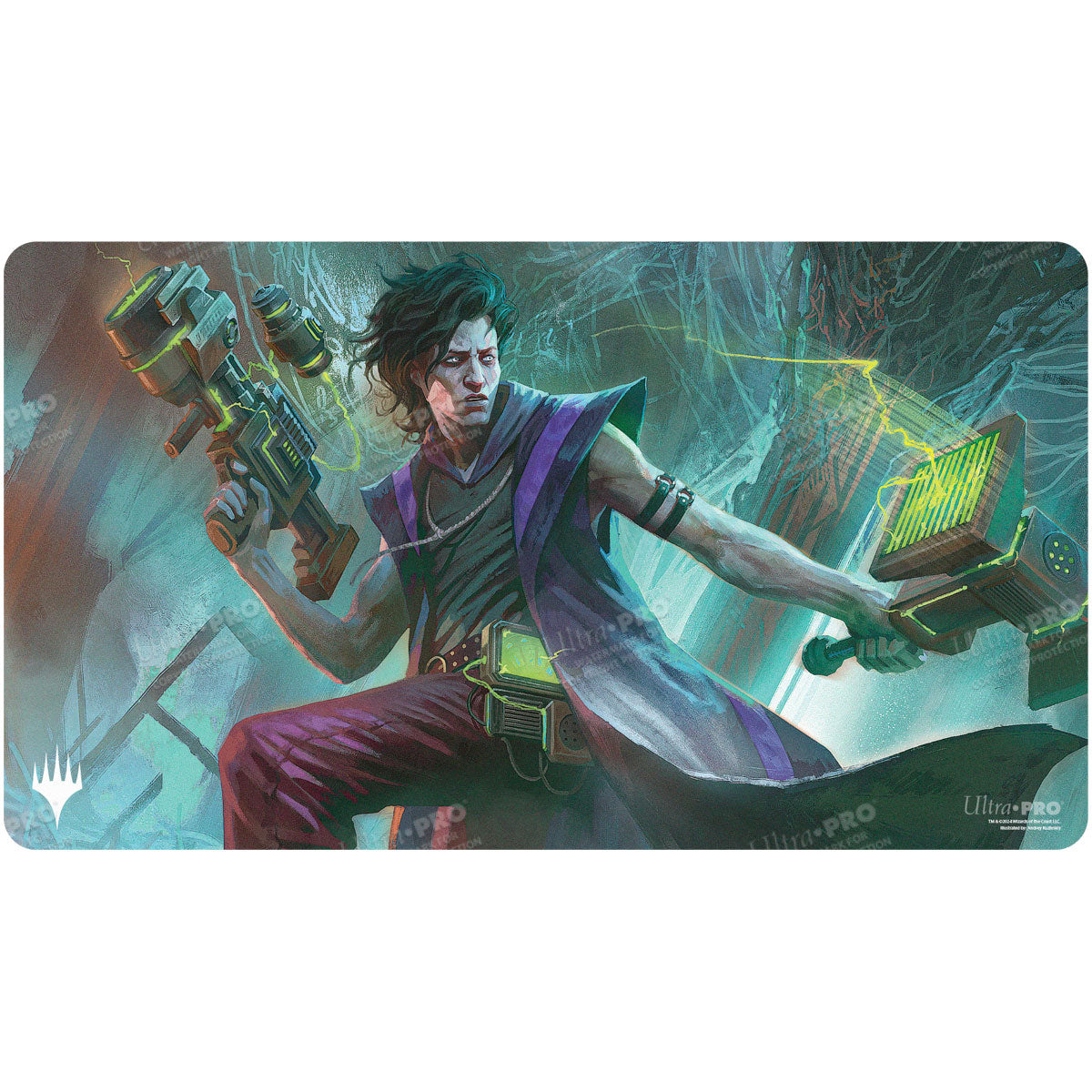 ultra-pro-magic-the-gathering-playmat-duskmourn-winter-cynical-opportunist-comma image 1
