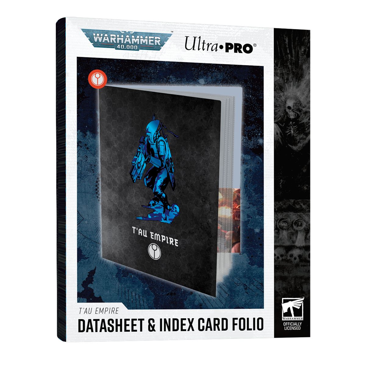 ultra-pro-t-au-empire-datasheet-folio-warhammer-40-000-index-kartenmappe image 3