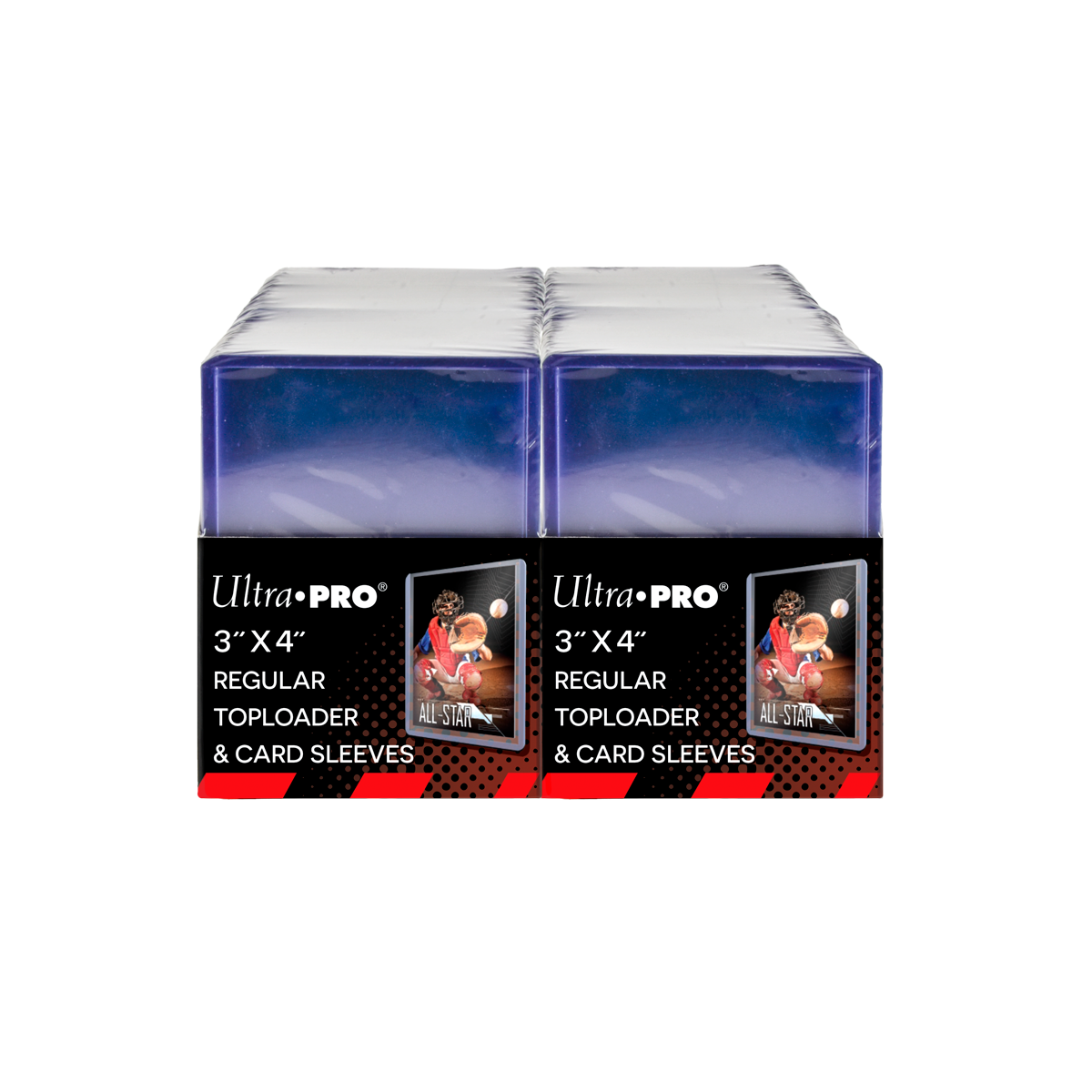 ultra-pro-toploader-3-x-4-zoll-clear-regular-soft-sleeves-bundle-200ct image 2