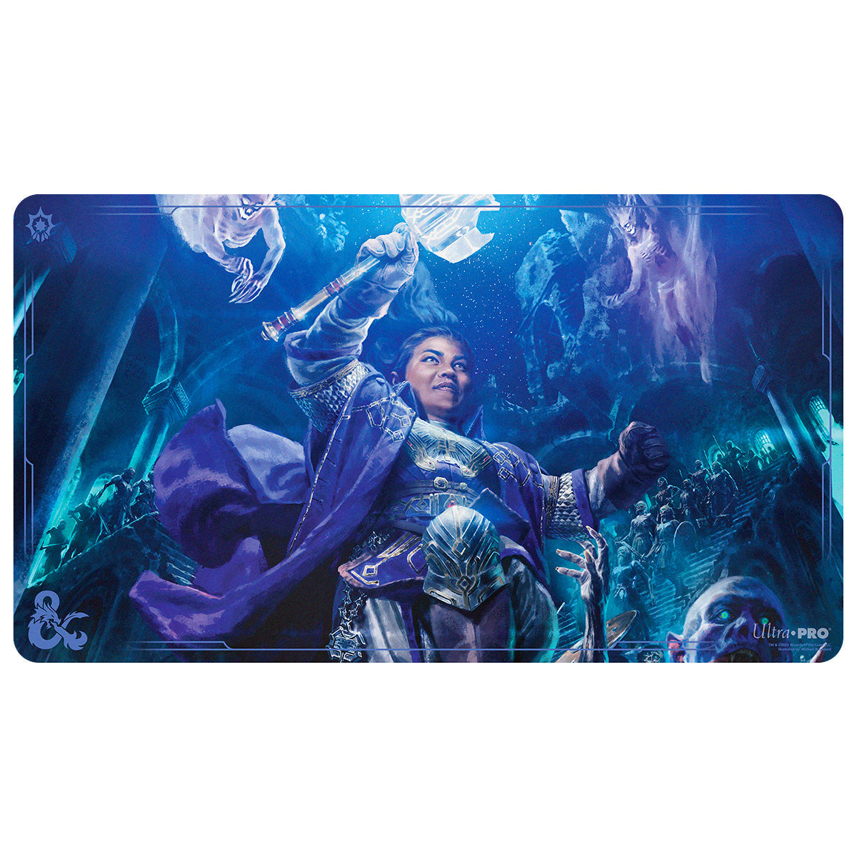 ultra-pro-dungeons-dragons-cleric-class-playmat-spielmatte-24-x-13-5-zoll image 1