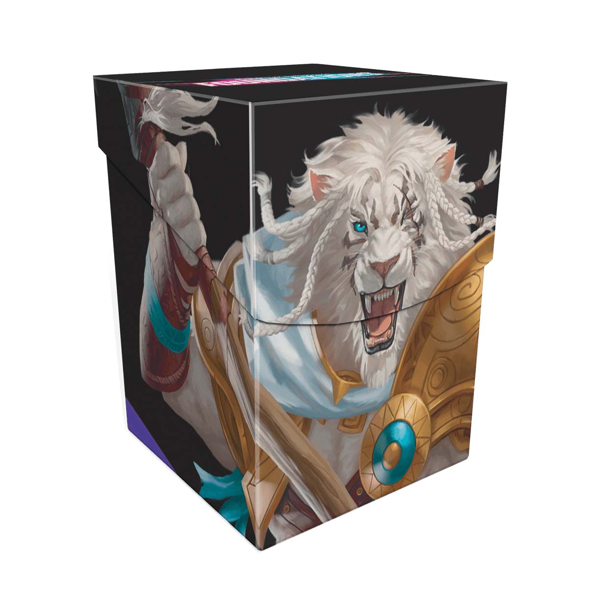 ultra-pro-magic-the-gathering-foundations-ajani-100-deck-box-light-mit-teiler image 3