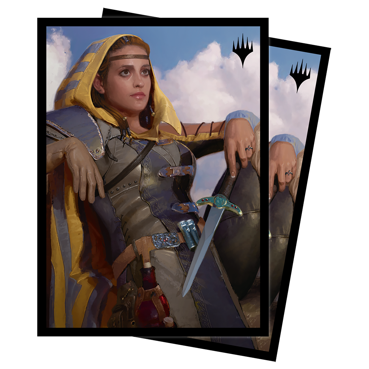 ultra-pro-deck-protector-sleeves-100ct-nalia-de-arnise-commander-legends-battle- image 1