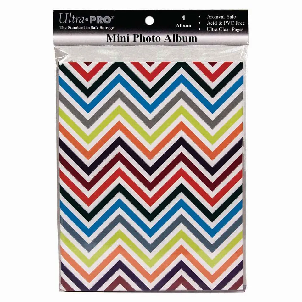 ultra-pro-chevron-rainbow-mini-fotoalbum-f-r-4-x-6-fotos image 1