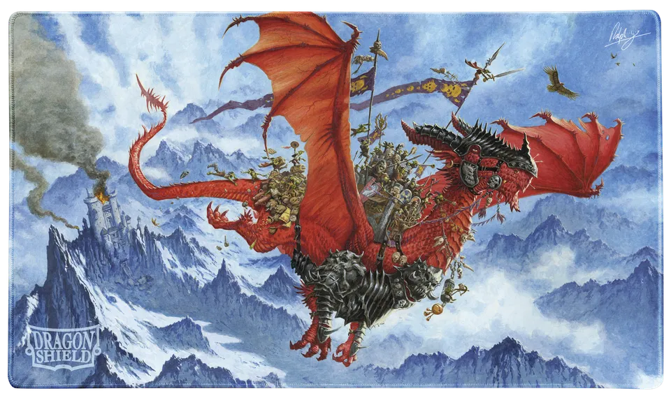 dragon-shield-signature-series-the-raid-tcg-playmat-spielmatte image 1