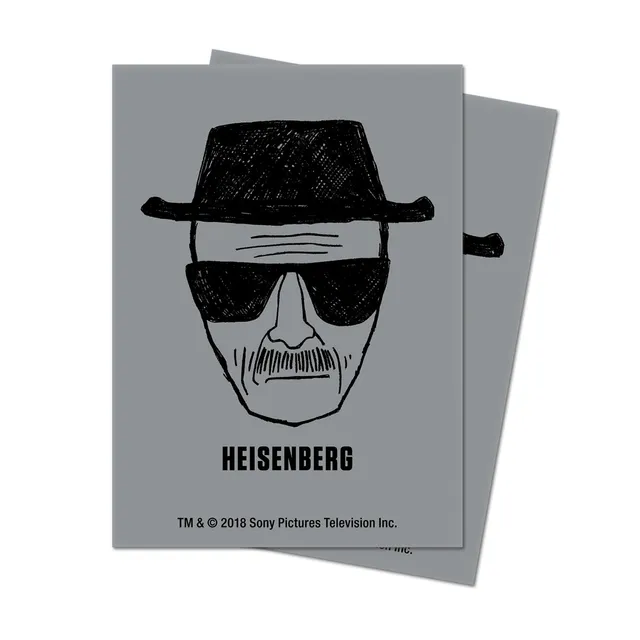ultra-pro-breaking-bad-heisenberg-standard-deck-protector-sleeves-100ct-magic-fo image 1
