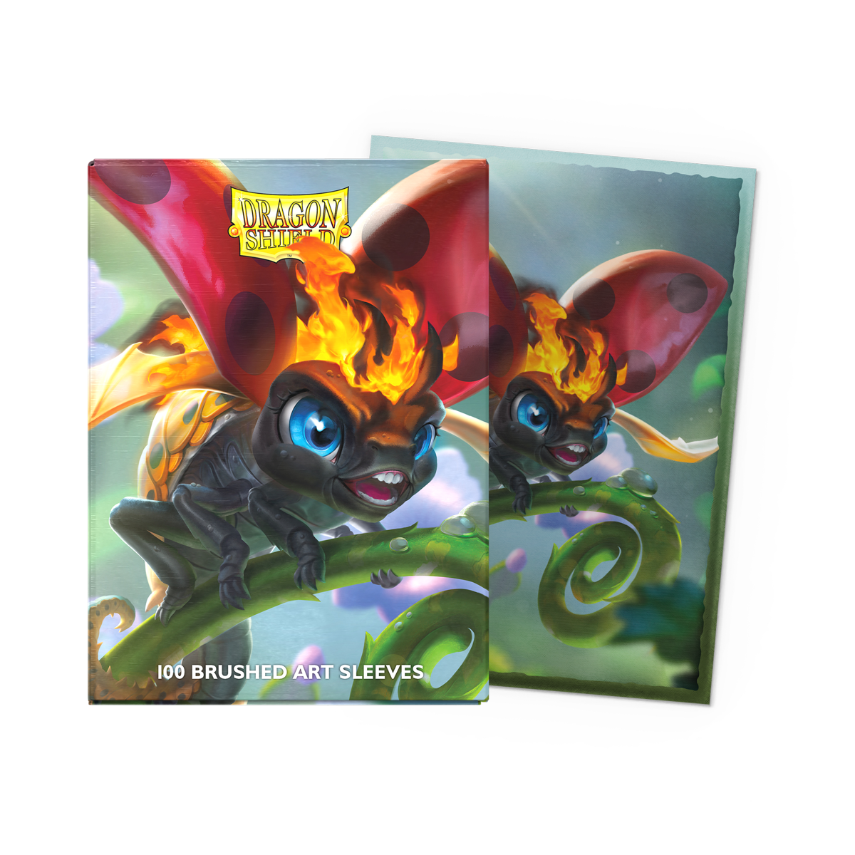 dragon-shield-brushed-art-sleeves-the-burnbug-standard-100-st-ck image 1