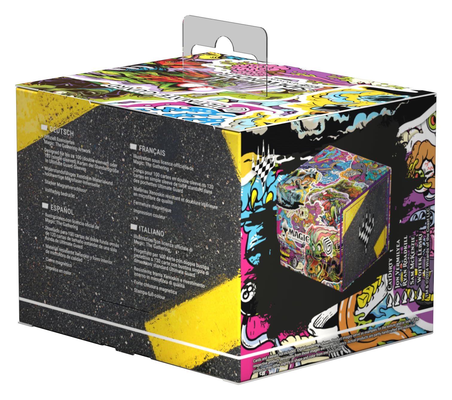 ultimate-guard-sidewinder-100-deckbox-magic-the-gathering-aetherdrift-revved-up- image 8