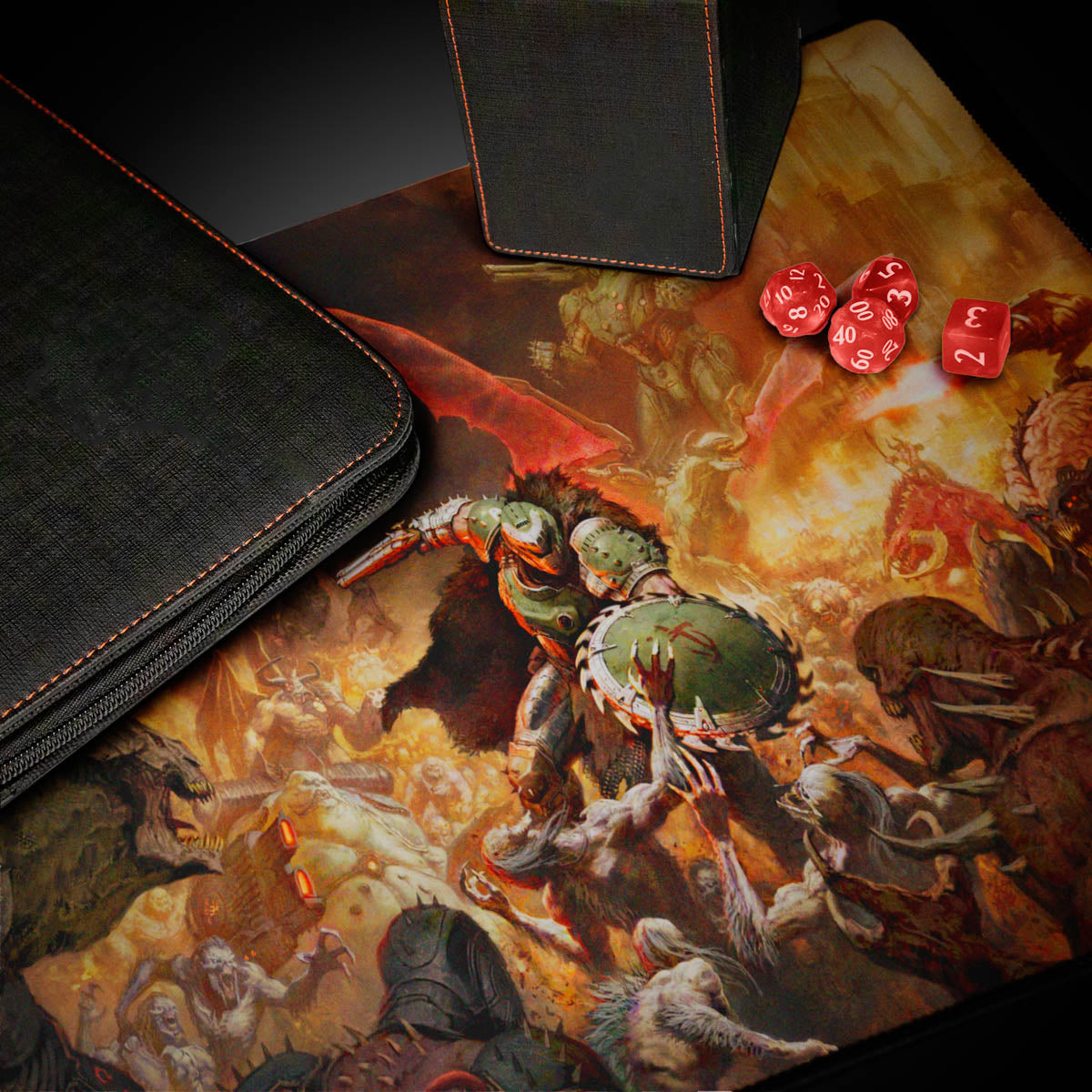 ultra-pro-doom-the-dark-ages-onslaught-playmat image 2