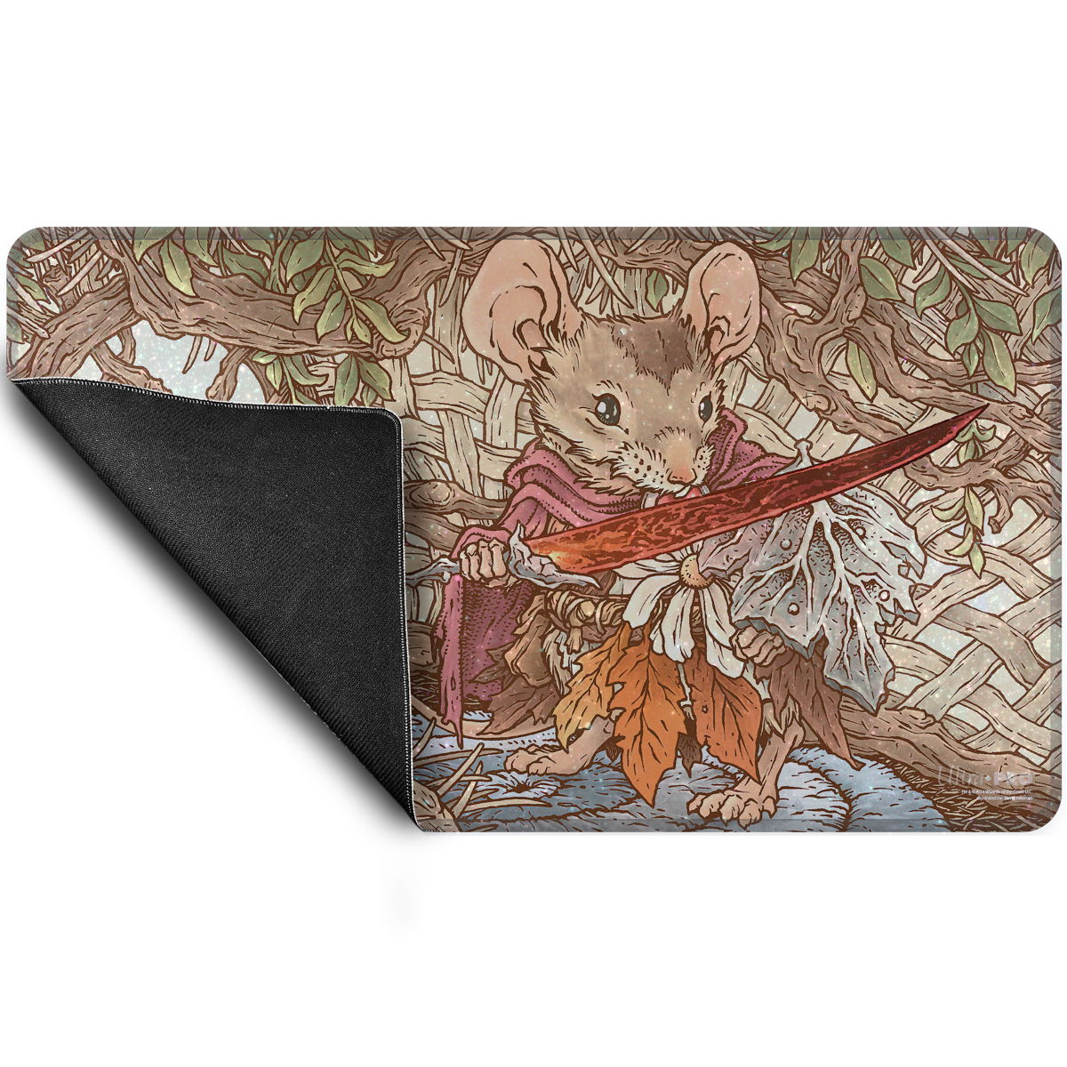 ultra-pro-bloomburrow-mabel-heir-to-cragflame-holofoil-standard-gaming-playmat-f image 3