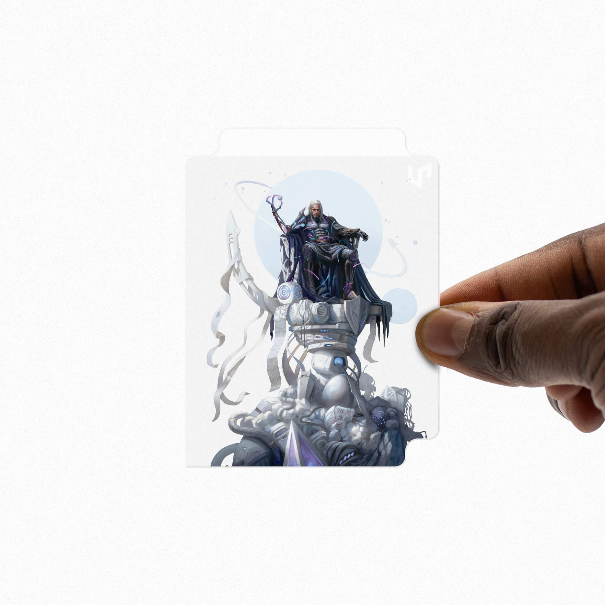 ultra-pro-edge-of-eternities-tezzeret-cruel-captain-100x-deck-protector-sleeves- image 5