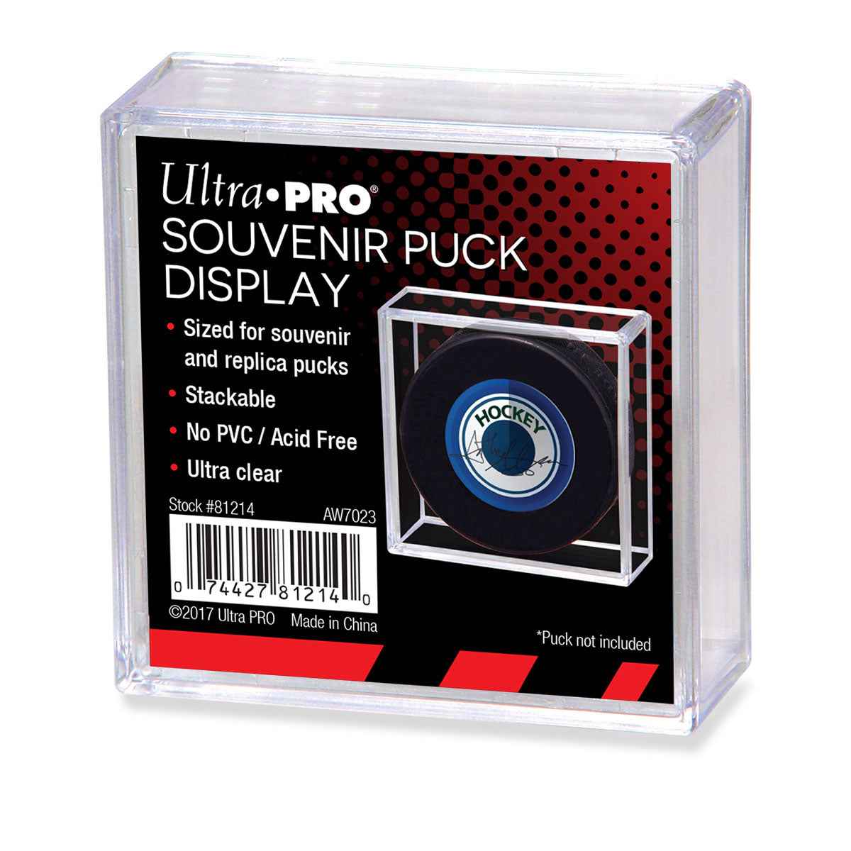 ultra-pro-hockey-puck-souvenir-display-holder image 2