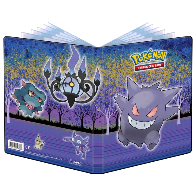 ultra-pro-gallery-series-4-pocket-portfolio-haunted-hollow-mit-gengar-f-r-pok-mo image 1