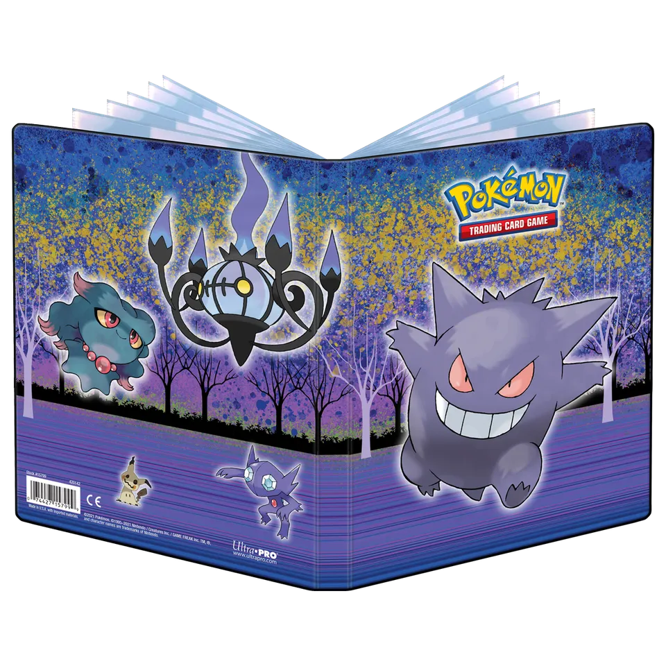 ultra-pro-gallery-series-4-pocket-portfolio-haunted-hollow-mit-gengar-f-r-pok-mo image 1