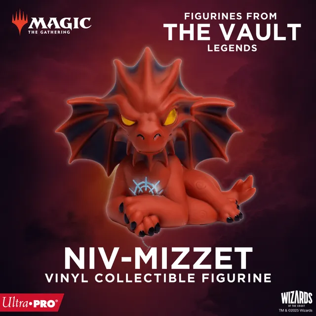 ultra-pro-magic-the-gathering-niv-mizzet-figurines-from-the-vault-legendary-figu image 1