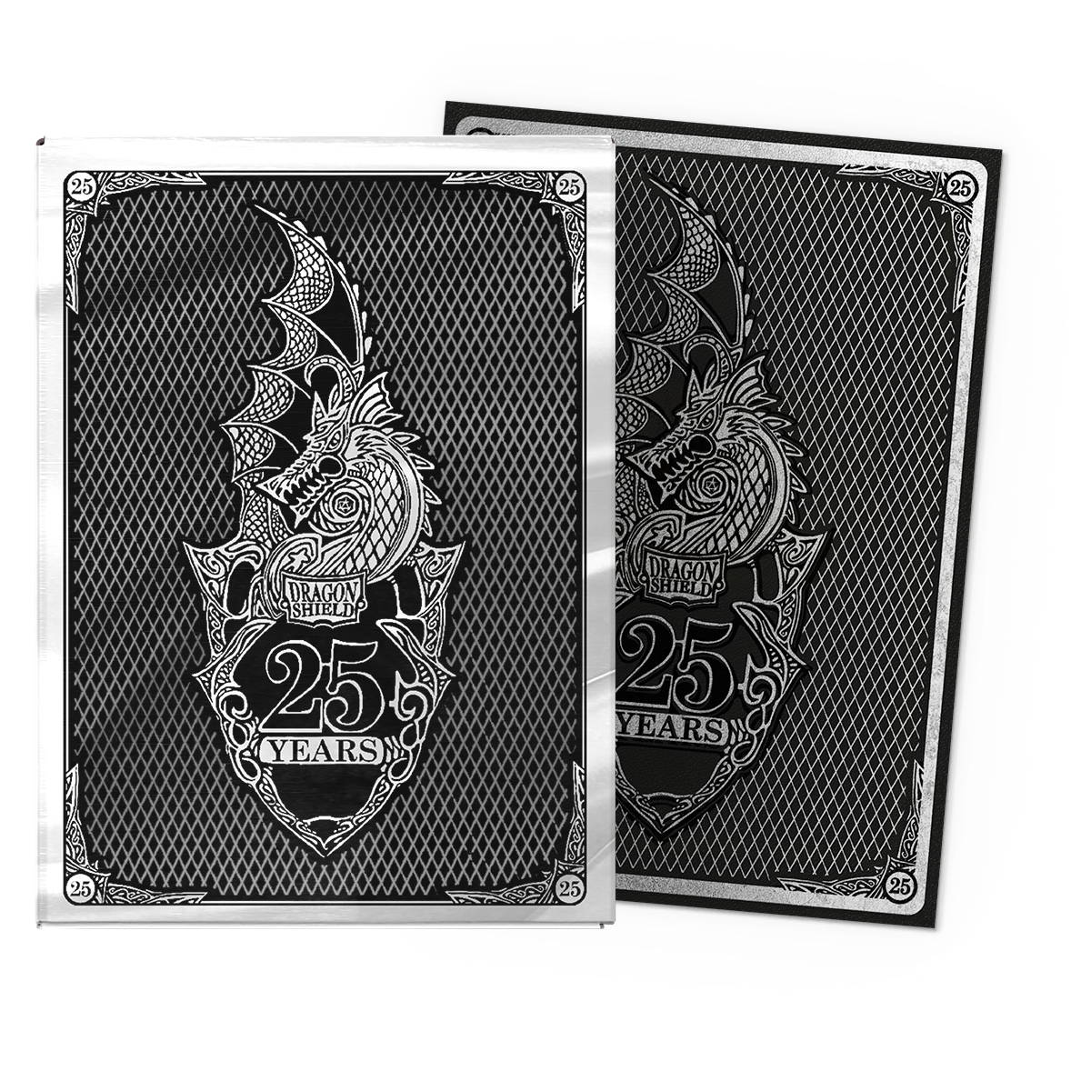 dragon-shield-25th-anniversary-matte-art-sleeves-silber-edition image 1