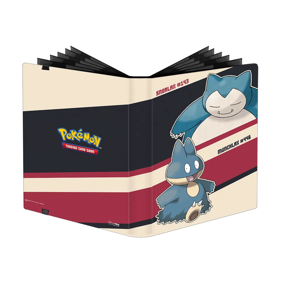 ultra-pro-snorlax-und-munchlax-9-pocket-pro-binder-f-r-pok-mon image 1