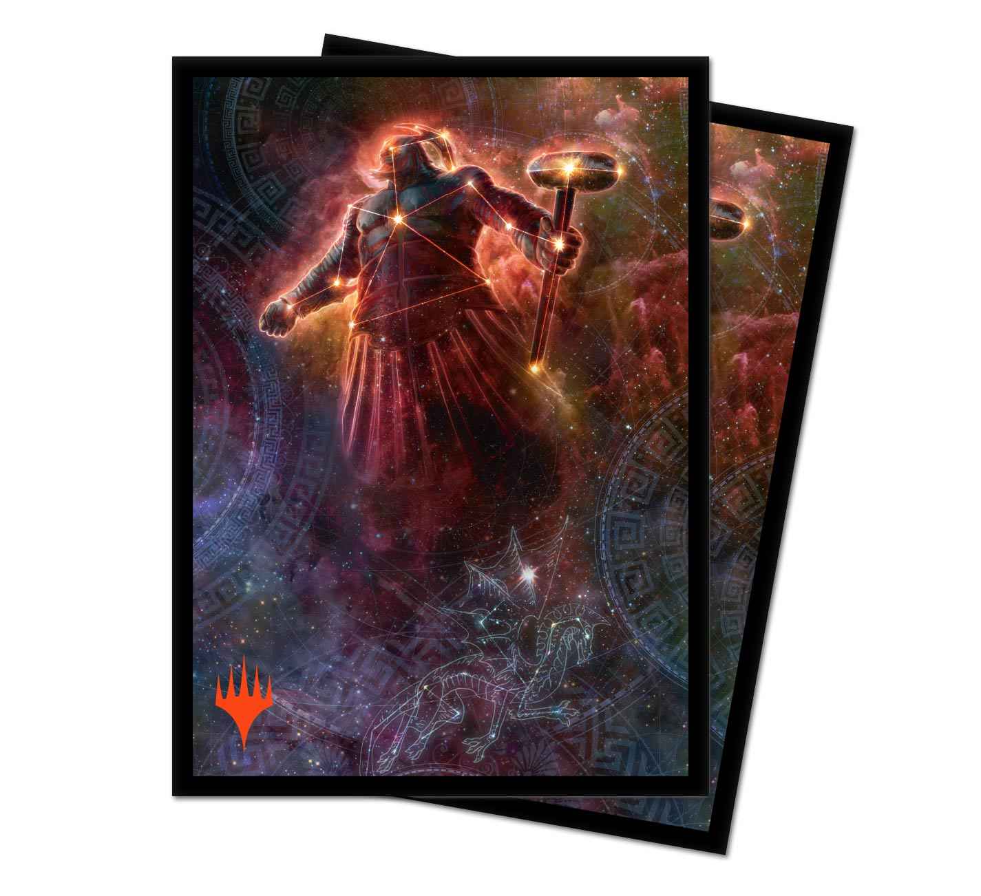 ultra-pro-theros-beyond-death-standard-deck-protector-sleeves-100ct-purphoros-br image 1