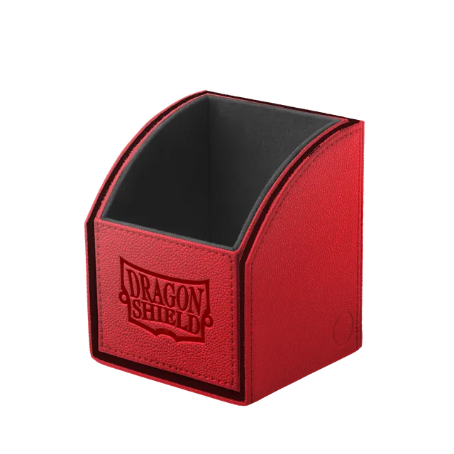dragon-shield-nest-100-deckbox-rot-schwarz image 1