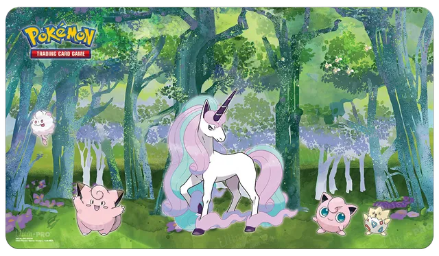 ultra-pro-gallery-series-enchanted-glade-playmat-24-x-13-5-pok-mon image 1