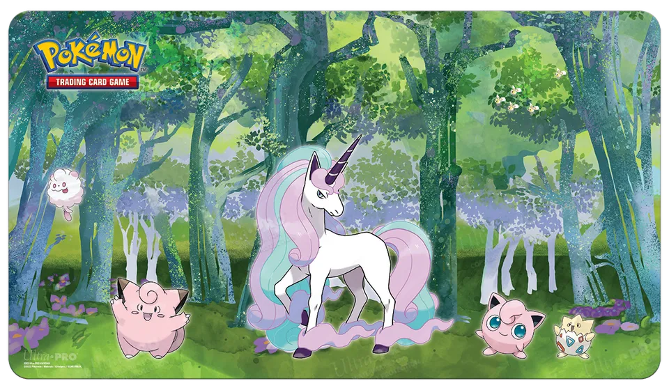 ultra-pro-gallery-series-enchanted-glade-playmat-24-x-13-5-pok-mon image 1