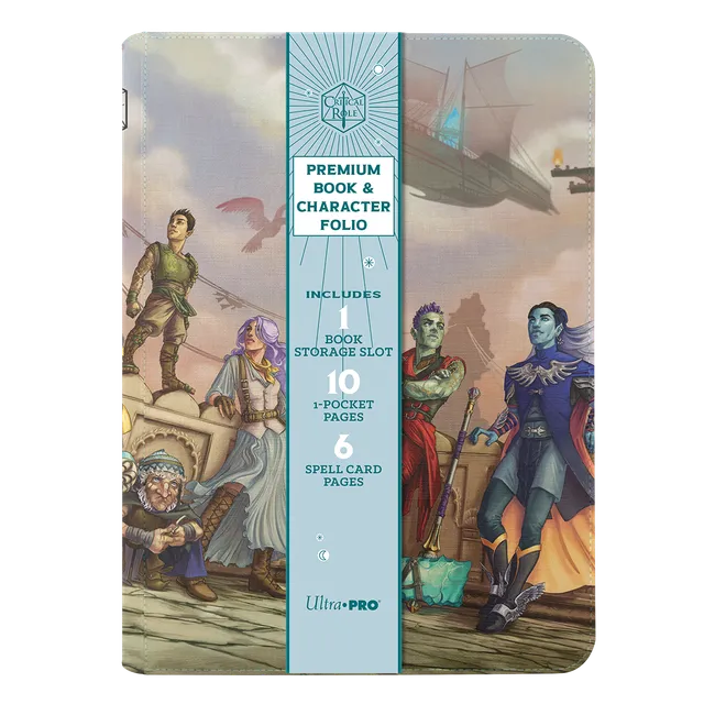 ultra-pro-critical-role-bells-hells-team-lineup-book-folio-aus-leatherette image 1